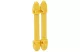LEGRAND 038454 Duplix 7 character holder yellow