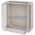   EATON 038555 CI44E-250 CI IP65 műanyag. elosztó Üres tok átlátszó fedéllel