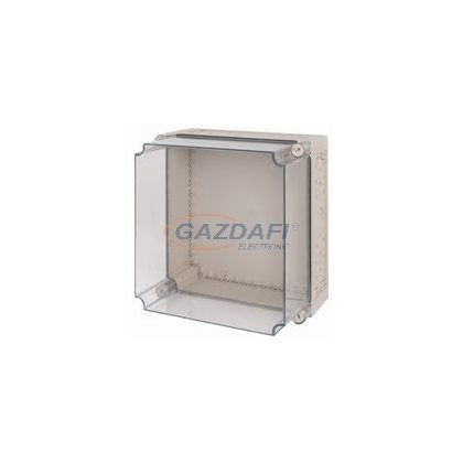   EATON 038555 CI44E-250 CI IP65 műanyag. elosztó Üres tok átlátszó fedéllel
