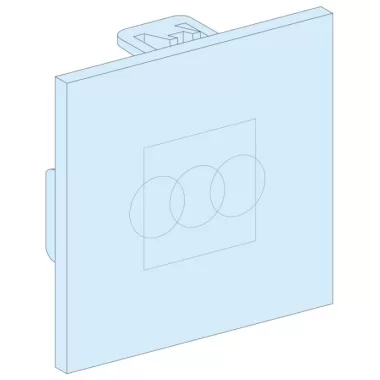 SCHNEIDER 03907 Prisma Plus Takarólemez 72x72mm