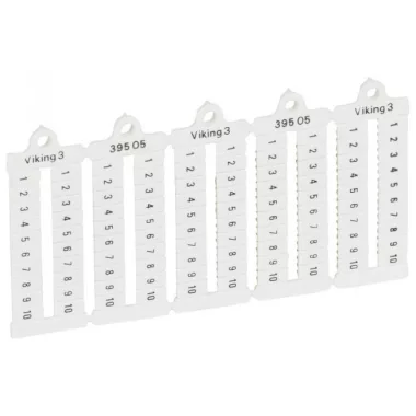 LEGRAND 039505 Viking3 jelölő 1-10 vízszintes 5mm széles