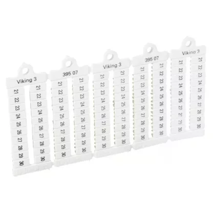   LEGRAND 039507 Viking3 jelölő 21-30 vízszintes 5mm széles