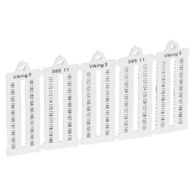 LEGRAND 039515 Viking3 jelölő1-10 vízszintes 6mm széles