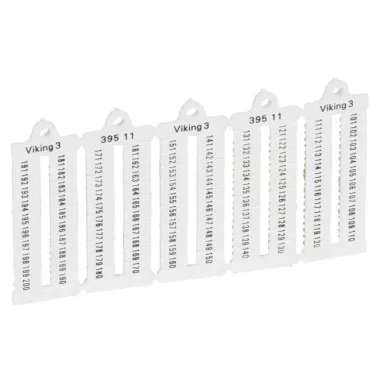 LEGRAND 039521 Viking3 jelölő101-200 vízszintes 6mm széles