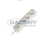   GAO 0397H Asztali elosztó 3-as, 1,4m, 3x1.5, 2xUSB töltővel