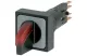 EATON 040660 Q25LWK1R-RT Világító választókapcsoló,2 állású,piros,izzó nélkül
