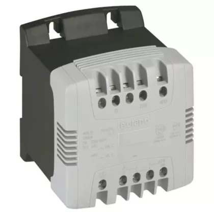 LEGRAND 042791 leválasztó transzformátor 450VA 230-400/115-230V~