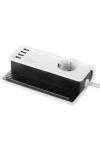 GAO 0433H Desktop Extender with 4 USB Charger, 16A