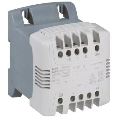 LEGRAND 044211 vez. és bizt. transzformátor 230/24V 40VA