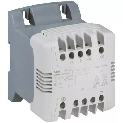   LEGRAND 044237 vez. és bizt./lev. transzformátor 230-400V / 24-48V 630VA