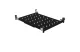 LEGRAND 046506 tálca fix 1U-19" 4 ponton rögzíthető gyorspánttal MÉLY: 625 MAX: 50 kg fekete LCS2