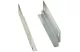 LEGRAND 046512 csúsztatósín fix 1U-19" 4 ponton rögzíthető csavarral MÉLY: 800 MAX: 50 kg fekete LCS2