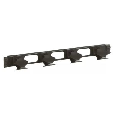 LEGRAND 046522 horizontal organizers 1U-19" ring aluminum two-way fast strap fastening with through-cuts (two-way) LCS3