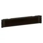 LEGRAND 046531 vizszintes rendezők 2U-19" átmenő kivágással gyorspánttal rögzítés átmenő kivágásokkal (kétirányú) acél LCS3