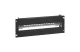 LEGRAND 046546 kalapsínes szerelőlap 4U-19" 24 modul széles fekete LCS3