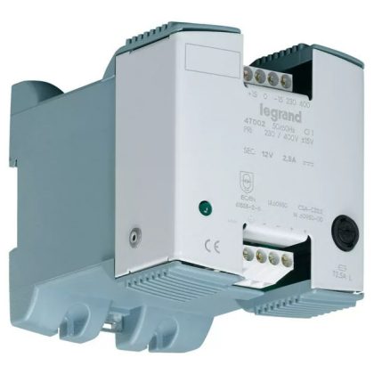  LEGRAND 047002 power supply 30VA 230-400/12V= with rectified filter