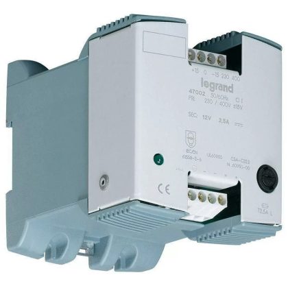   LEGRAND 047020 power supply 12VA 230-400/24V= with rectified filter