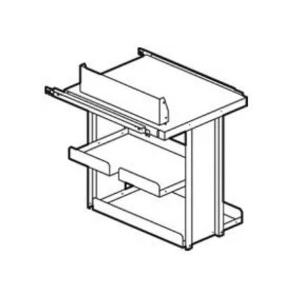   LEGRAND 047290 Altis pull-out mounting frame, for cabinets with a depth of 600mm