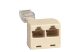 LEGRAND 048868 RJ45 csatlakozó duplázó