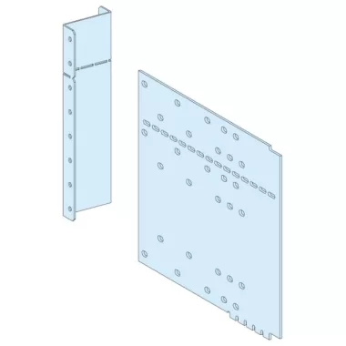 SCHNEIDER 04955 Prisma Plus Forma3 függőleges elv. hátsó csatl. - 3/4M