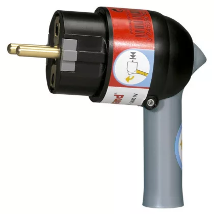   LEGRAND 050176 Földelt csatlakozódugó kiemelőkarral, szürke-fekete