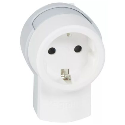   LEGRAND 050199 Grounded socket with side connection, wall-mounted