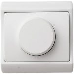  GAO 0502H "Wave" standard dimmer, recessed, white, 50-300W, 230V, 10A