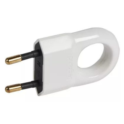LEGRAND 050310 2P plug 2.5A, white plastic