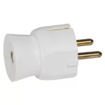 LEGRAND 050315 2P+F csatlakozó dugó műanyag, fehér