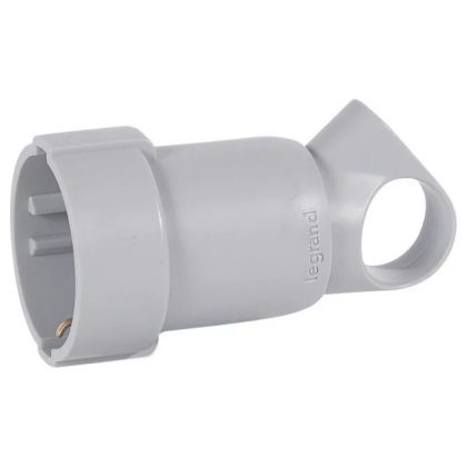 LEGRAND 050325 Földelt csatlakozóaljzat kiemelővel, hátsó bekötésű, szürke LEGRAND 050325 Földelt csatlakozóaljzat kiemelővel, hátsó bekötésű, szürke