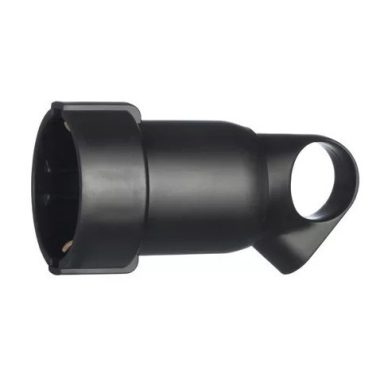 LEGRAND 050329 Grounded socket with lift, rear connection, black