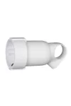 LEGRAND 050331 Priză cu pământare cu racord spate, alb LEGRAND 050331 Priză cu pământare cu racord spate, alb