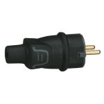 LEGRAND 050342 Rubber plug, grounded, rear connection, IP44