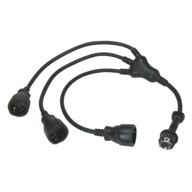 LEGRAND 050377 Földelt csatlakozódugó 3 földelt csatlakozóaljzattal