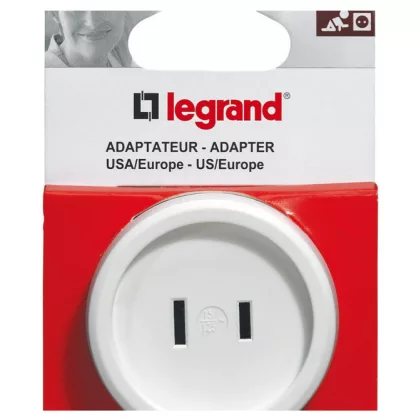   LEGRAND 050385 Amerikai/magyar csatlakozóaljzat átalakító adapter