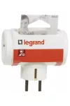 LEGRAND 050662 Three-way distribution plug, 16A, white