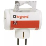 LEGRAND 050662 Three-way distribution plug, 16A, white