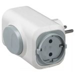   LEGRAND 050665 Kettős elágazású elosztódugó kilökőgombbal