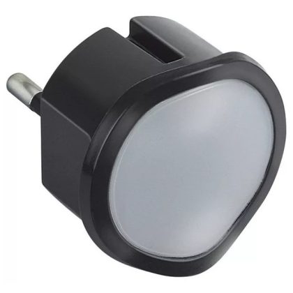 LEGRAND 050679 Plug with backup light, LED, dimmable, black