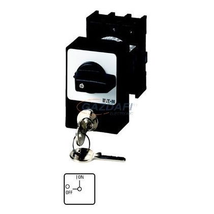 EATON 050965 P1-25/E/SVA(A) Zárható BE-KI kapcsoló 3p 25A beépíthető