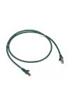 LEGRAND 051850 patch cable RJ45-RJ45 Cat6 shielded (F/UTP) LSZH (LSOH) 1 meter green d: 6mm AWG26 LCS3