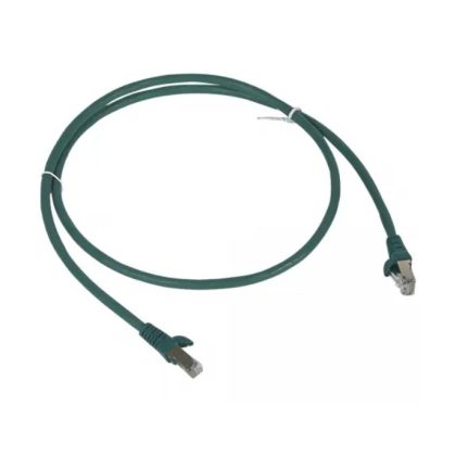   LEGRAND 051850 patch cable RJ45-RJ45 Cat6 shielded (F/UTP) LSZH (LSOH) 1 meter green d: 6mm AWG26 LCS3