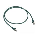 LEGRAND 051851 patch kábel RJ45-RJ45 Cat6 árnyékolt (F/UTP) LSZH (LSOH) 2 méter zöld d: 6mm AWG26 LCS3