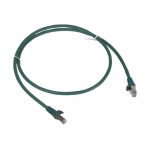   LEGRAND 051852 patch cable RJ45-RJ45 Cat6 shielded (F/UTP) LSZH (LSOH) 3 meters green d: 6mm AWG26 LCS3