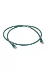 LEGRAND 051859 patch kábel RJ45-RJ45 Cat6 árnyékolatlan (U/UTP) LSZH (LSOH) 2 méter zöld d: 6mm AWG24 LCS3