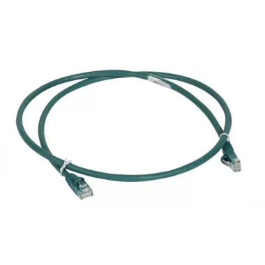  LEGRAND 051859 cablu patch RJ45-RJ45 Cat6 neecranat (U / UTP) LSZH (LSOH) 2 metri verde d: 6mm AWG24 LCS3