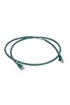 LEGRAND 051860 cablu de plasture RJ45-RJ45 Cat6 neecranat (U / UTP) LSZH (LSOH) 3 metri verde d: 6mm AWG24 LCS3