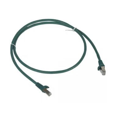 LEGRAND 051866 patch cable RJ45-RJ45 Cat6A shielded (S/FTP) LSZH (LSOH) 1 meter green d: 6,2mm AWG27 LCS3