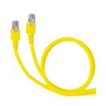   LEGRAND 051882 patch cable RJ45-RJ45 Cat6A unshielded (U/UTP) PVC 1 meter yellow d: 6,2mm AWG26 LCS3