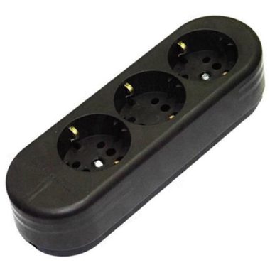 LEGRAND 053471 3x2P+F elosztósor vezeték nélküli, szürke